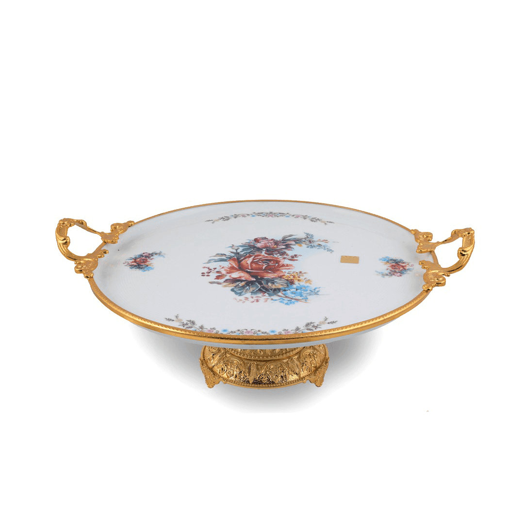 پیتزا خوری کوچک پایه برنزی پانیذ 120/1