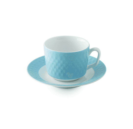 فنجان و نعلبکی آداجیو آسمان چینی زرین ایران درجه عالی