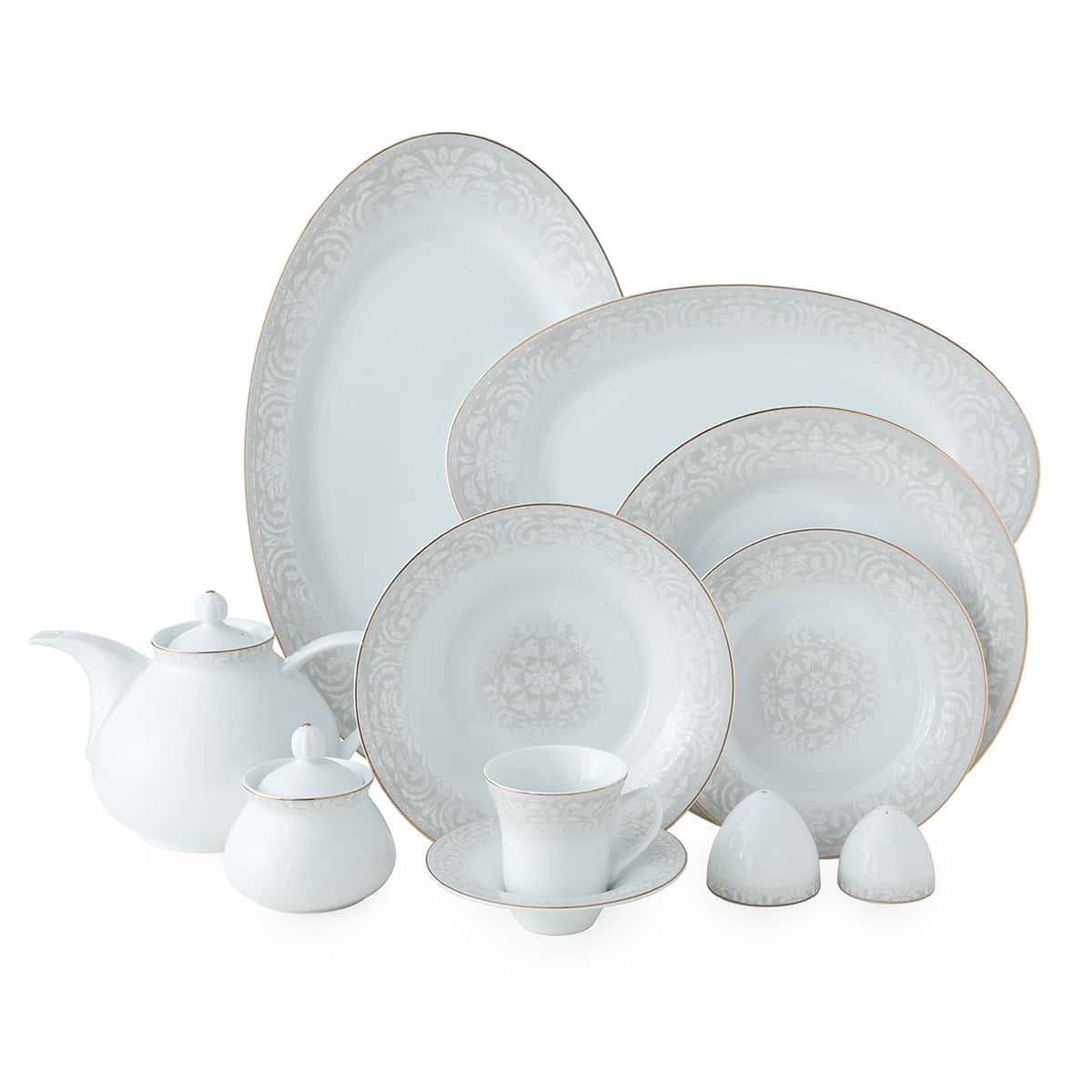 سرویس چینی 108 پارچه شهرزاد نیوان 12 نفره چینی زرین