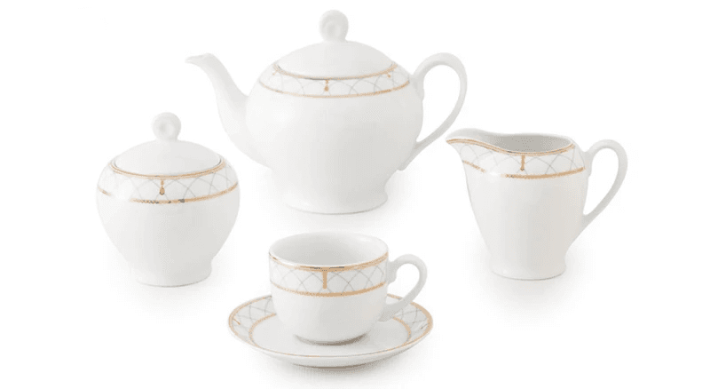 سرویس غذاخوری 102 پارچه چینی زرین ایران سری ایتالیا اف مدل رومانا درجه عالی thumbnail 6