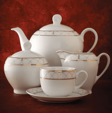 سرویس غذاخوری 102 پارچه چینی زرین ایران سری ایتالیا اف مدل رومانا درجه عالی thumbnail 3