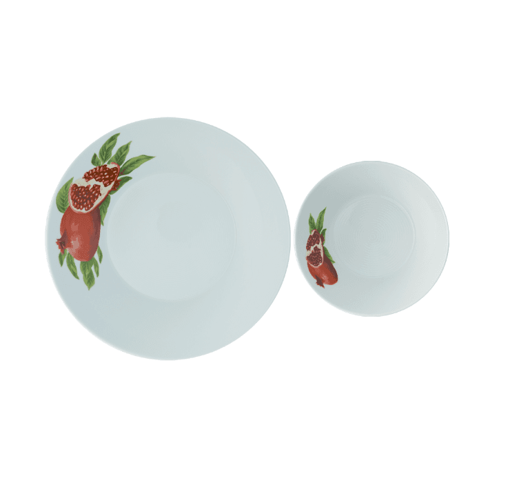 سرویس انارخوری یلدا چینی زرین فرم اس 7 پارچه thumbnail 2