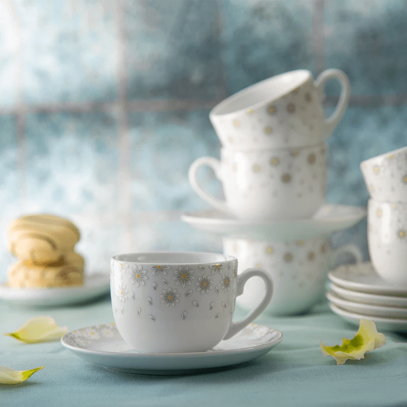 سرویس 74 پارچه چینی زرین ایران طرح کامومیلا thumbnail 4