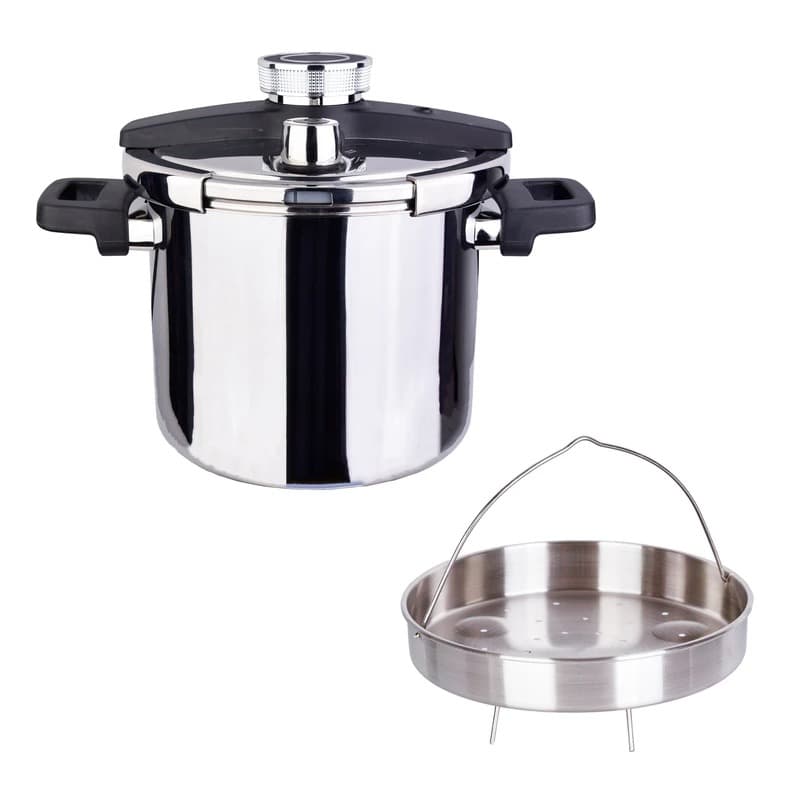 زودپز استیل یونیک کد 8624 گنجایش 7 لیتر thumbnail 5