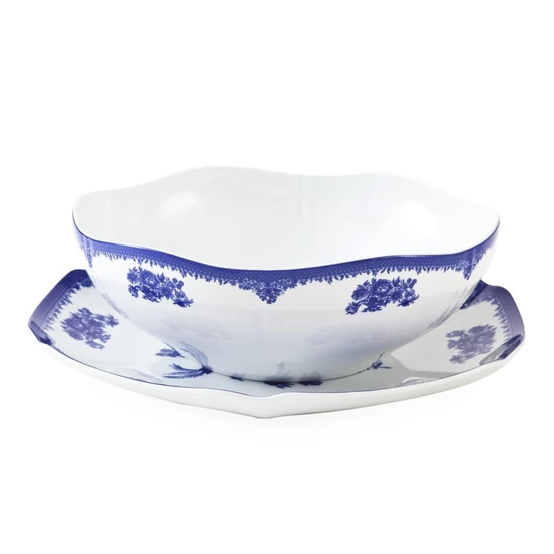 قاب و قدح چینی زرین طرح فلورانس