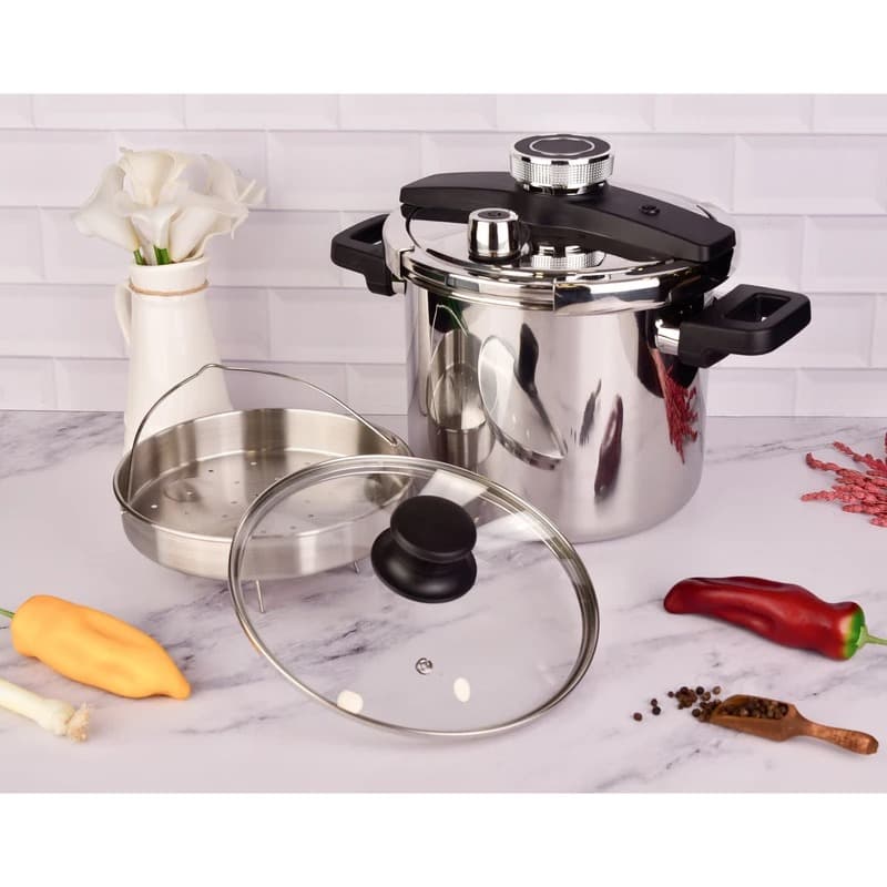 زودپز استیل یونیک کد 8624 گنجایش 7 لیتر thumbnail 2