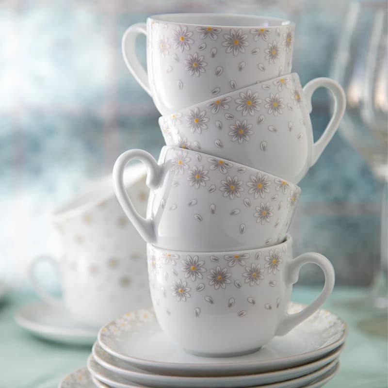 سرویس 74 پارچه چینی زرین ایران طرح کامومیلا thumbnail 3