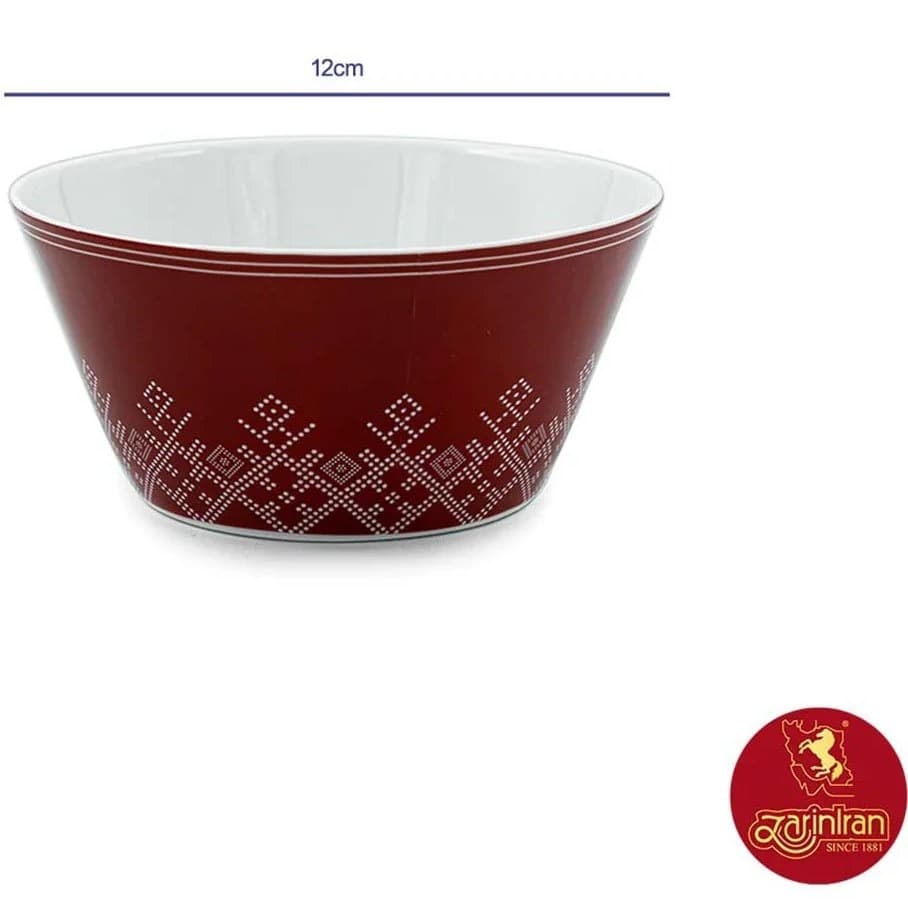 سرویس انارخوری یلدا چینی زرین فرم اس 7 پارچه thumbnail 5