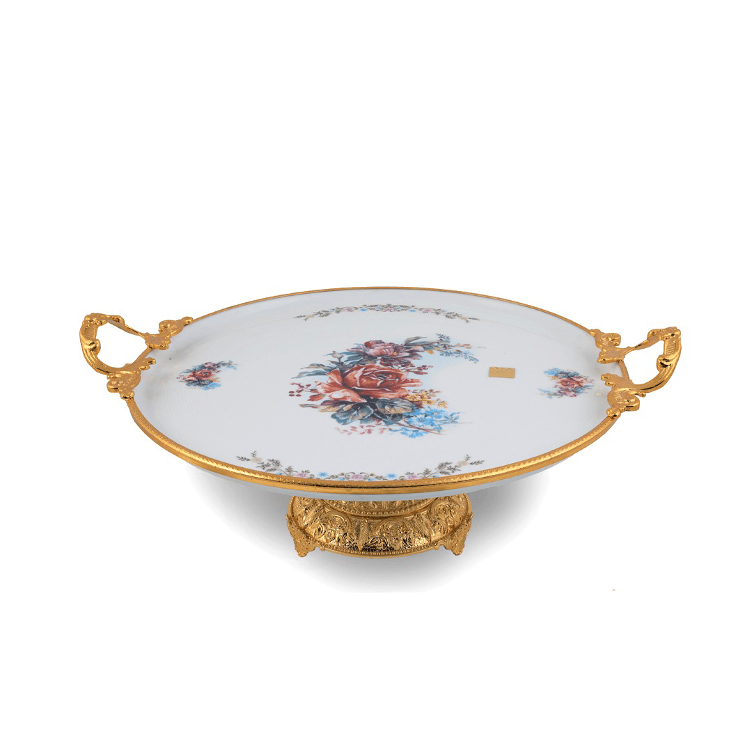 پیتزا خوری کوچک پایه برنزی پانیذ 120/1