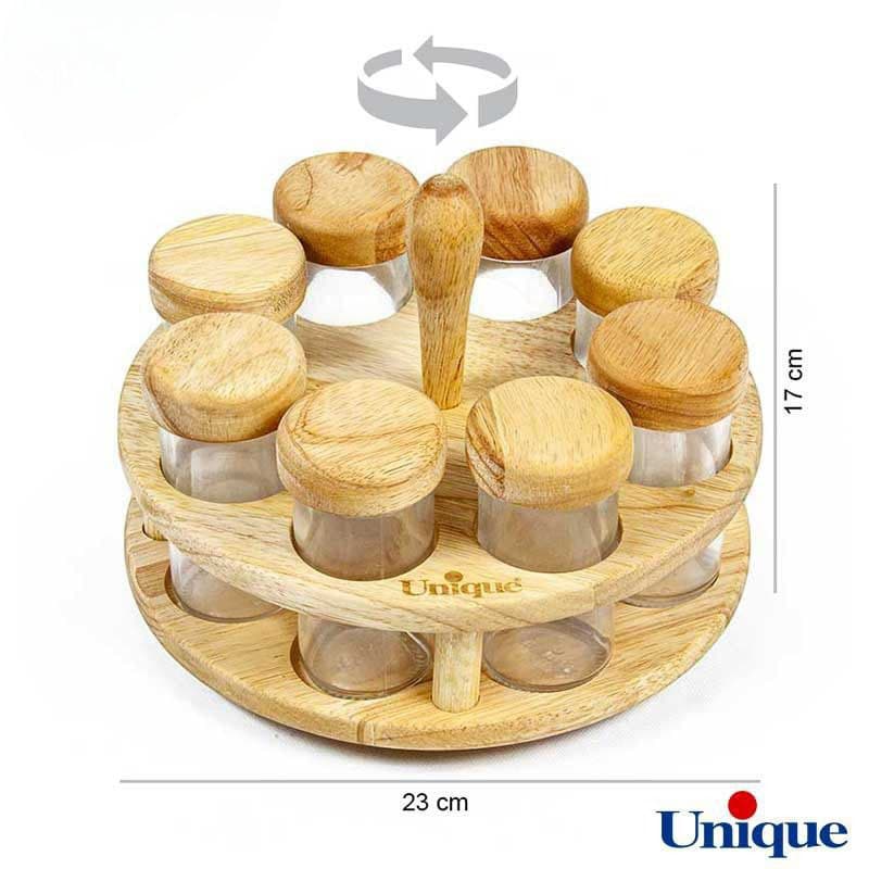 ست ادویه پاش یونیک بامبو گردان مدل UN-6117 thumbnail 2