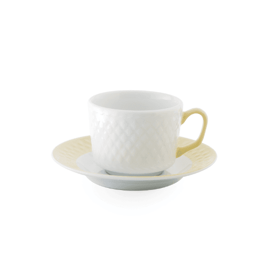 فنجان و نعلبکی آداجیو رز چینی زرین ایران درجه عالی