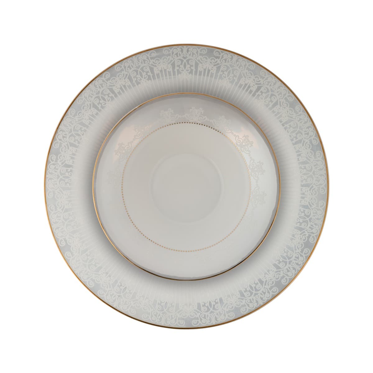 سرویس 35 پارچه سینره چینی زرین 6 نفره پیکره شهرزاد