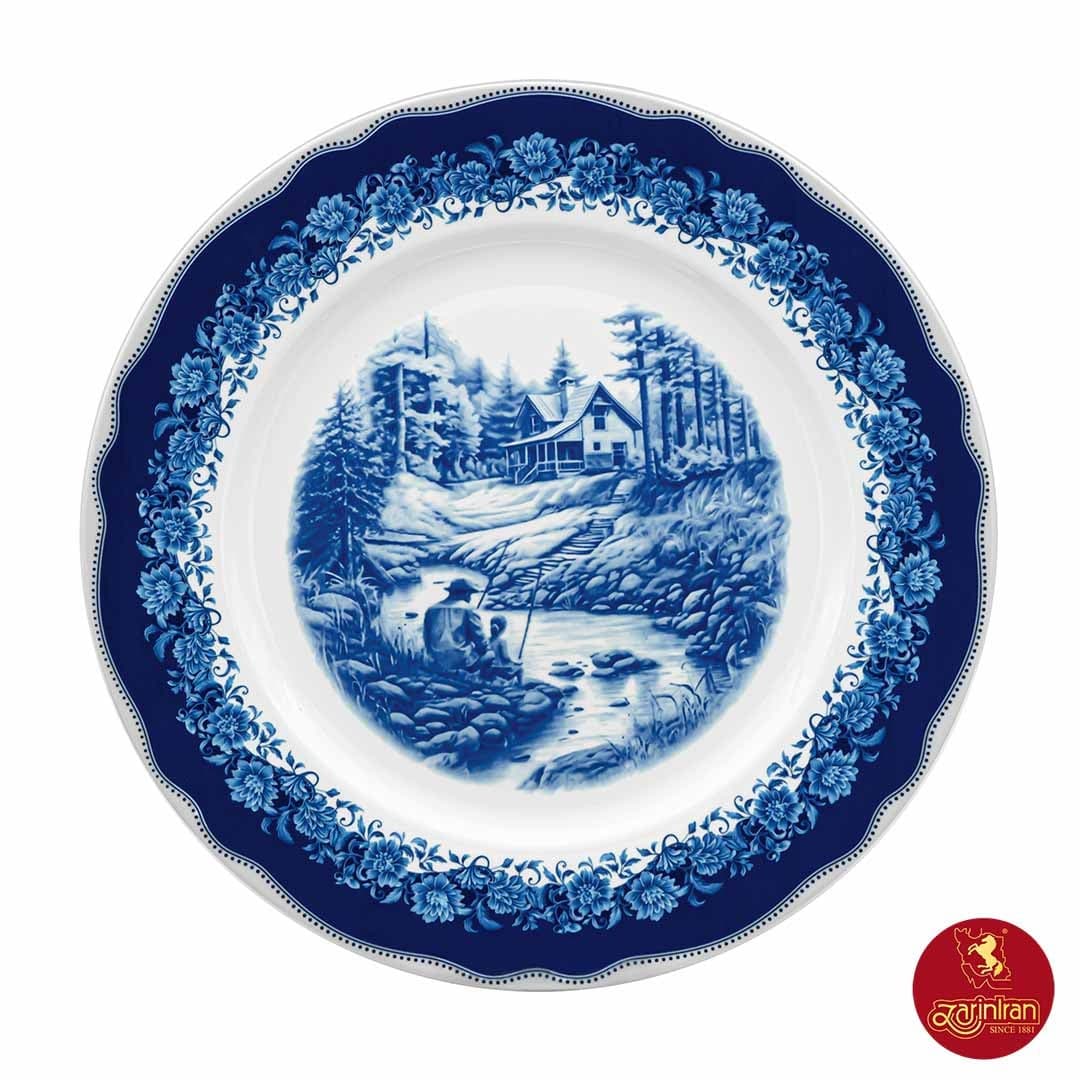 دیس گرد سن پترزبورگ چینی زرین درجه عالی