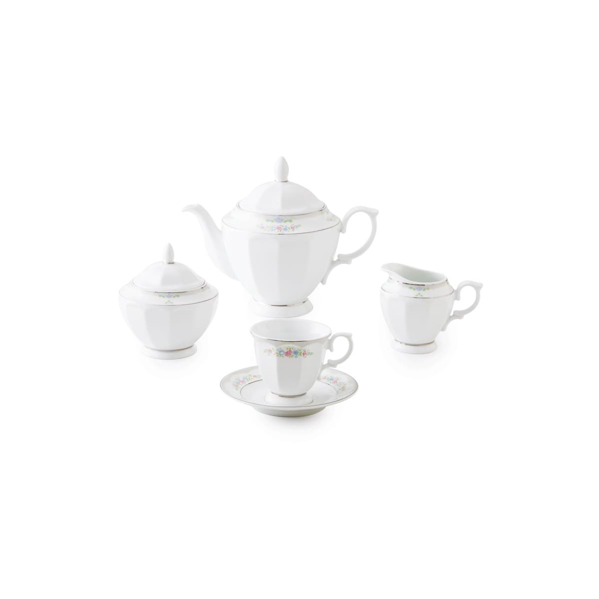 سرویس چینی 103 پارچه نئوکلاسیک گلاریس 12 نفره چینی زرین thumbnail 3